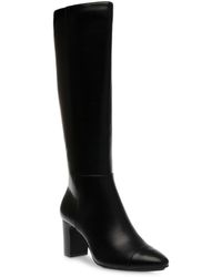Anne Klein - Spencer Pointed Toe Knee High Boots - Lyst