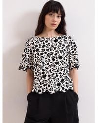 Phase Eight - Abi Printed Top - Lyst