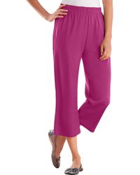 Woman Within - Within 7-day Knit Capri - Lyst