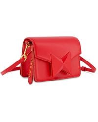 Mac Duggal - Mini Leather Gold Strap Crossbody Bag - Lyst