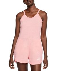 nike pink jumpsuit