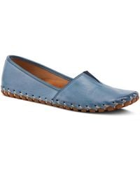 Spring Step - Kathaleta Leather Slip-on Comfort Flats - Lyst