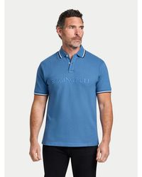 Raging Bull - Big & Tall S/s Branded Tonal Embroidery Pique Polo - Lyst