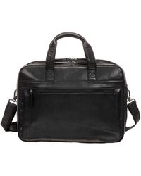 Mancini - Buffalo Double Compartment Briefcase For 15.6" Laptop And Tablet - Lyst