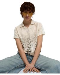 PUMA - Leo Luxe Relaxed Jersey Top - Lyst