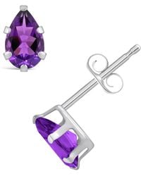 Macy's - Gemstone Stud Earrings - Lyst
