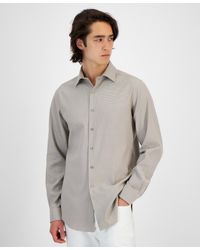 Alfani - Dobby Dress Shirt - Lyst