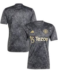 adidas - Manchester United X Stone Roses 2023/24 Pre-match Top - Lyst