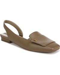 Franco Sarto - Teagan Square Toe Slingback Flats - Lyst