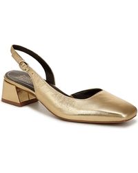 Naturalizer - Jayla Mid-heel Square Toe Slingback Pumps - Lyst