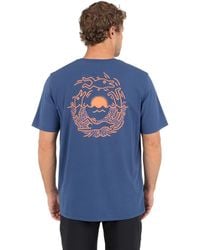 Hurley - Seascape Short-sleeve T-shirt - Lyst