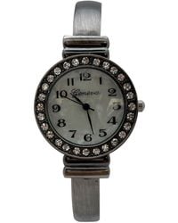 Olivia Pratt - New Style Rhinestone Bezel Bangle Watch - Lyst