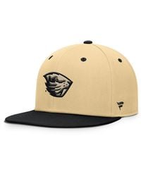 Fanatics - Gold/black Oregon State Beavers Balance Fitted Hat - Lyst