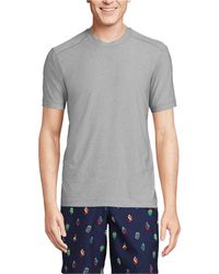 Lands' End - Sunshade Upf 50 Short Sleeve Swim Tee Cooling Rash Guard - Lyst