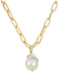 Macy's - Cultured Freshwater Baroque Pearl (13-14mm - Lyst