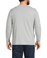 Lands' End - Big & Tall Super-t Long Sleeve T-shirt - Lyst