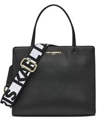 Karl Lagerfeld Maybelle Two-Way Satchel | Lyst