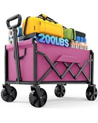 Gnuadz - Collapsible Wagon Foldable Dog Cart Utility Shopping Cart Camping - Lyst