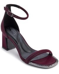 DKNY - Wenda Ankle Strap Dress Sandals - Lyst