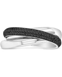 Macy's - & Polished Band Crossover Statement Ring (1-1/4 Ct. T.w. - Lyst