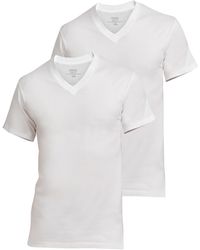 Stanfield's - Supreme Cotton Blend V-neck Undershirts - Lyst