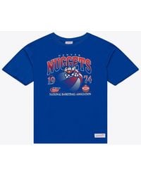 Mitchell & Ness - Mitchell Ness Denver nuggets Core Graphic T-shirt - Lyst