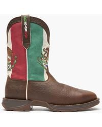 Durango - Rebel By Steel Toe Mexico Flag Western Boot - Lyst