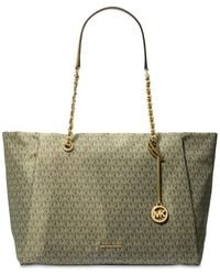 Michael Kors - Michael Georgia Large Nylon Top Zip Tote - Lyst
