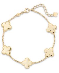 DEVATA - Clover Chain Bracelet - Lyst