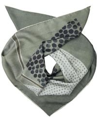 Elizabetta - Celina Silk-twill Hand-rolled-hem Foulard Scarf - Lyst