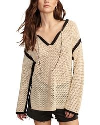 Lucky Brand - Cotton Oversized Crochet Tunic - Lyst
