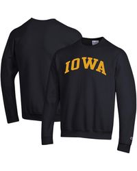 Champion - Iowa Hawkeyes Basic Arch Fleece Pullover Sweatshirt - Lyst