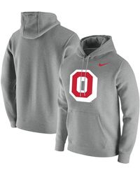 Nike - Ohio State Buckeyes Vintage-like School Logo Pullover Hoodie - Lyst