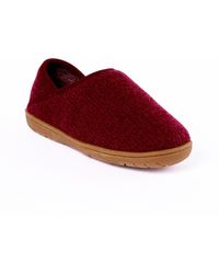 Minnetonka - Packaway Fabric Slipper Collabsible Heel - Lyst