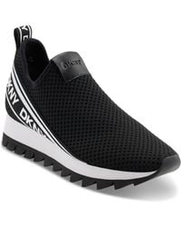 DKNY - Alani Slip-on Signature Platform Sneakers - Lyst