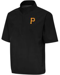 Antigua - Pittsburgh Pirates Brisk Quarter-zip Wind Shirt - Lyst