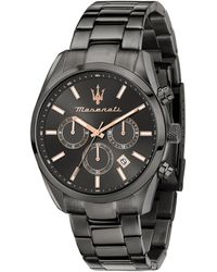 Maserati - Multifunction Metal Band Watch - Lyst