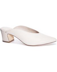 chinese laundry white mules