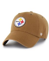 '47 - X Carhartt Pittsburgh Steelers Clean Up Adjustable Hat - Lyst