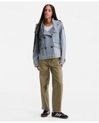 Steve Madden - Short Hooded Trench Coat - Lyst