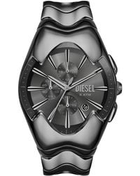 DIESEL - Mercurial Quartz Chronograph Stainless Steel Watch - Lyst