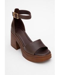 Forever & Always Shoes - Margot Leather Platform Sandal () - Lyst