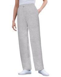 Woman Within - Within Tall Better-fleece Pull-on Drawstring Sweatpants - Lyst