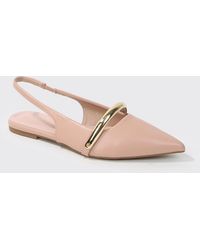 BERNESS - Reina Slingback Flats - Lyst