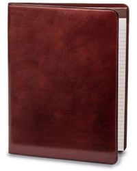Bosca - Old Leather Classic All Leather Pad Cover 8.5 X 11 - Lyst