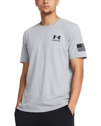 Under Armour - Relaxed Fit Freedom Logo Short Sleeve T-shirt - Lyst