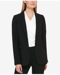 dkny bold blooms jacket