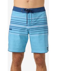 O'neill Sportswear - Hyperfreak Heat Stripe Scallop Board Short - Lyst