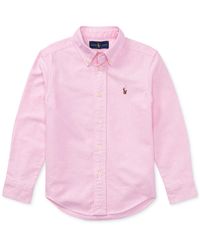 Polo Ralph Lauren - Toddler And Little Boys Cotton Oxford Shirt - Lyst