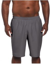 Nike - Big & Tall Essential Lap Dwr Solid 9" Swim Trunks - Lyst
